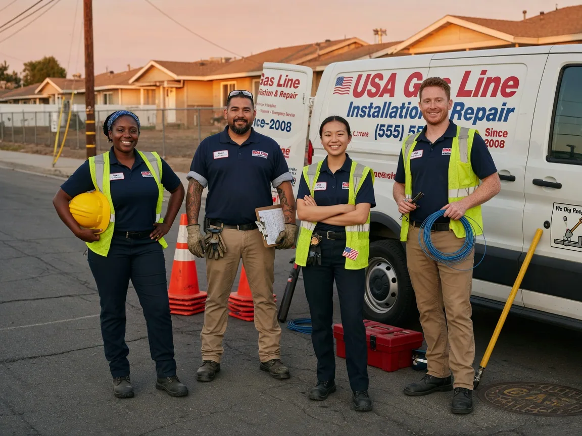 Gas Line Installation company in De Leon, TX